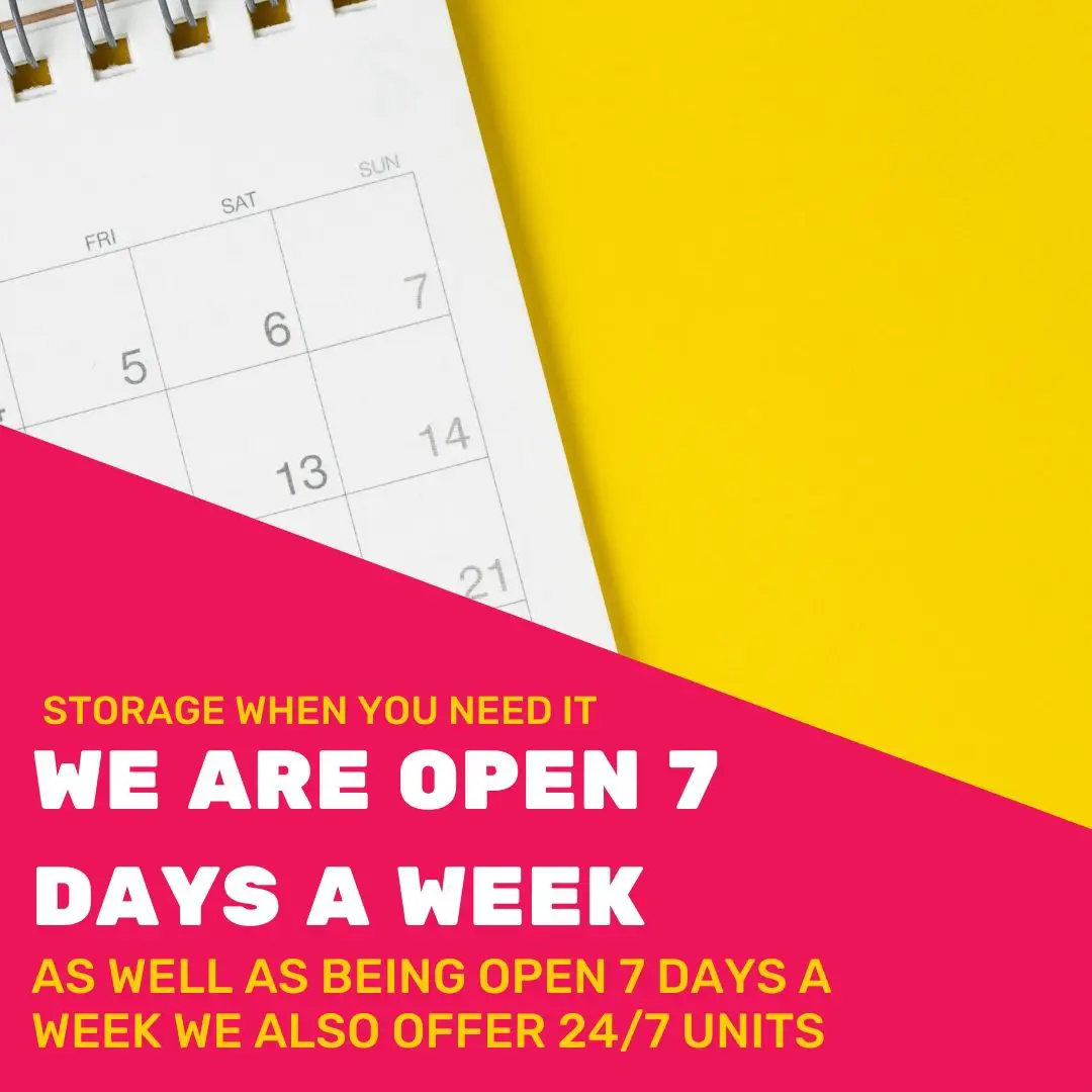 Open 7 Days a week Offer