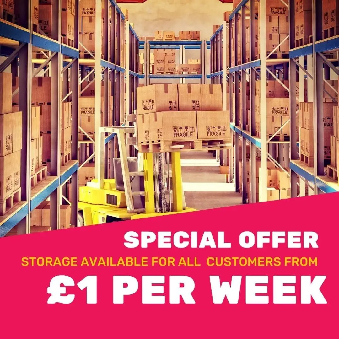 Business Storage Deals From £1 Per Week